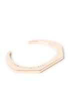Dailylook Giles  Brother Skinny Hex Cuff In Rose Gold At Dailylook