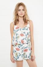 Dailylook Jack By Bb Dakota Havana Romper In Multi-colored Xs - L At Dailylook