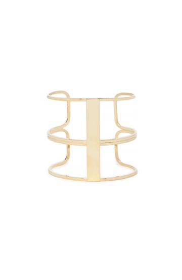 Dailylook A.v Max Three Tier Cuff In Gold At Dailylook