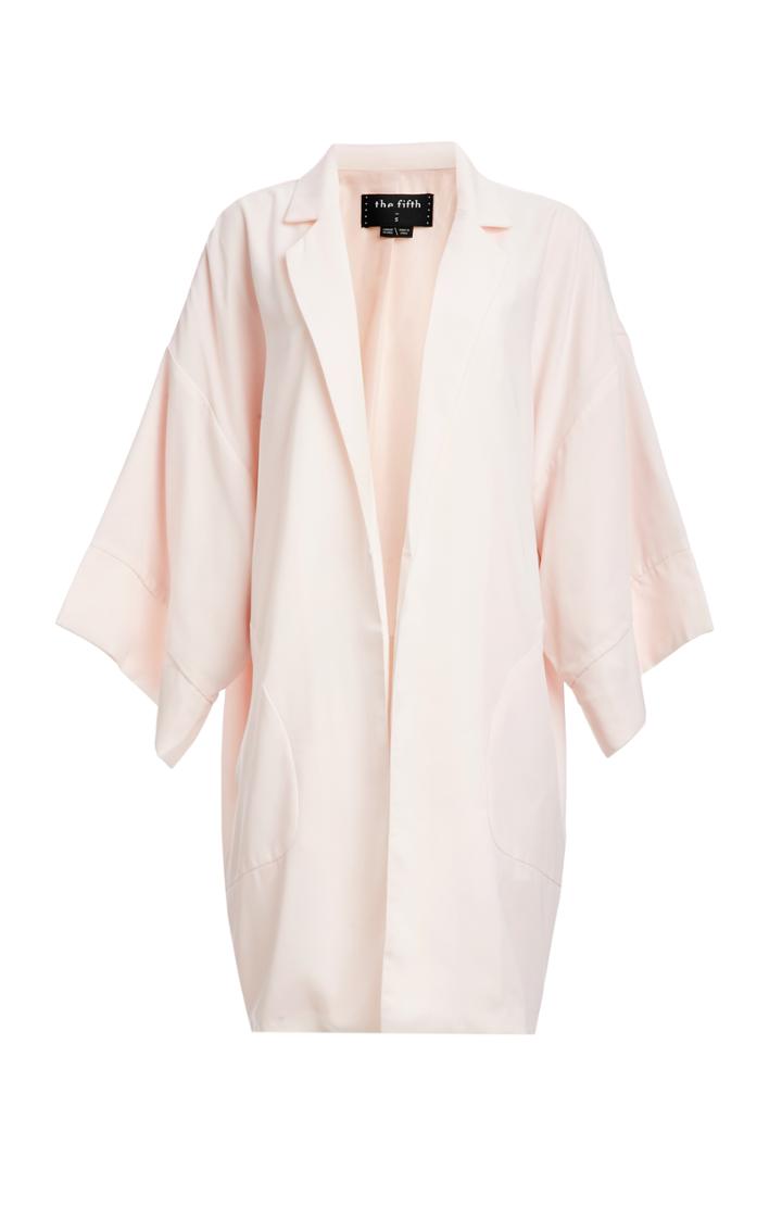 Dailylook The Fifth Label Hold On Lightweight Jacket In Light Pink Xs - Xl At Dailylook
