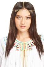 Dailylook Jenny Bird Stolen Glances Headpiece In Gold At Dailylook