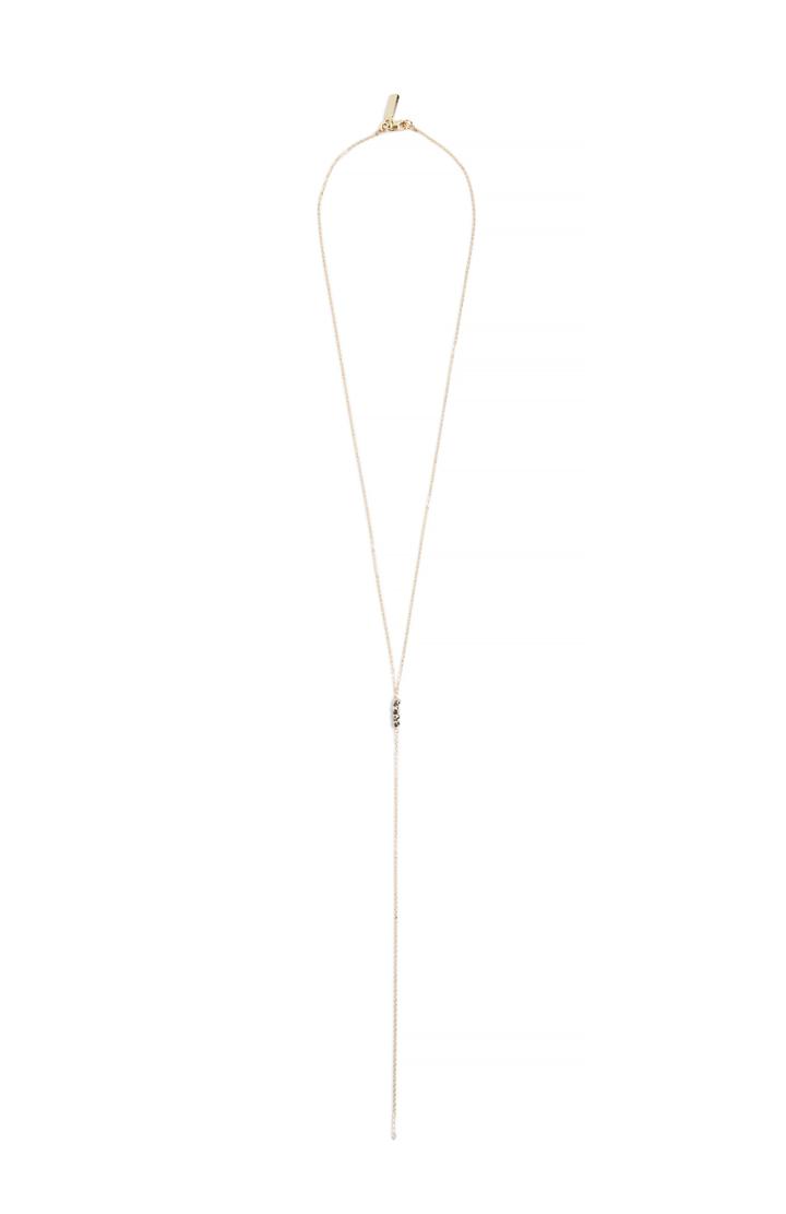 Dailylook Vanessa Mooney Moonlight Rosary Necklace In Gold/silver At Dailylook
