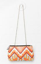 Dailylook Tribeca Beaded Clutch In Coral At Dailylook