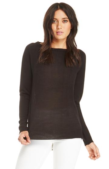Dailylook Bb Dakota Galer Sweater In Black Xs At Dailylook