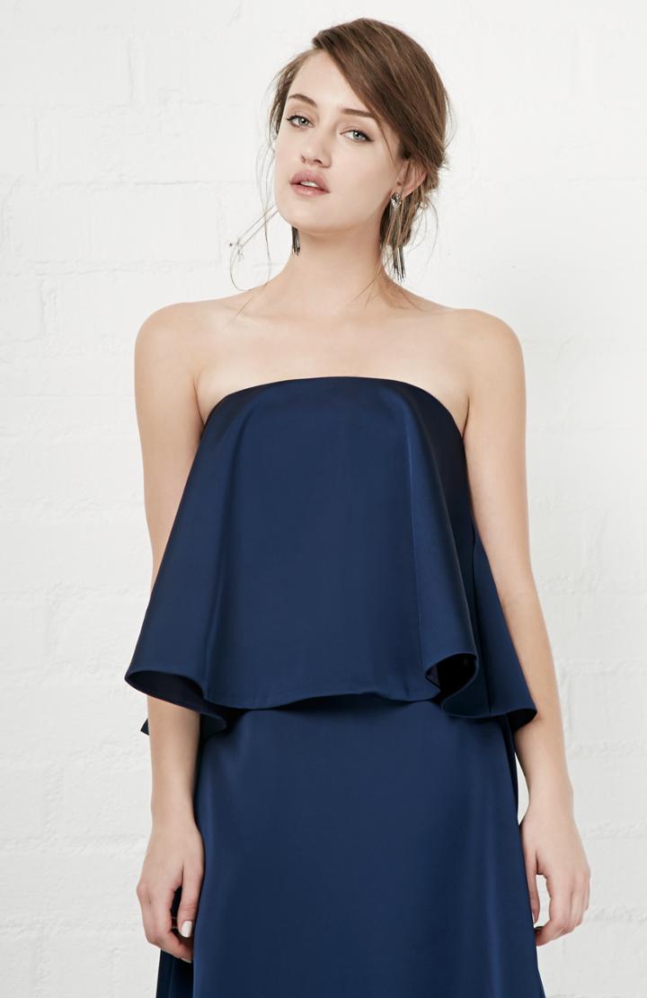 Dailylook Keepsake Night After Night Top In Navy Xs - L At Dailylook