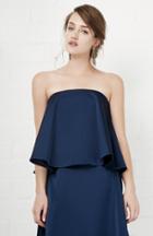 Dailylook Keepsake Night After Night Top In Navy Xs - L At Dailylook
