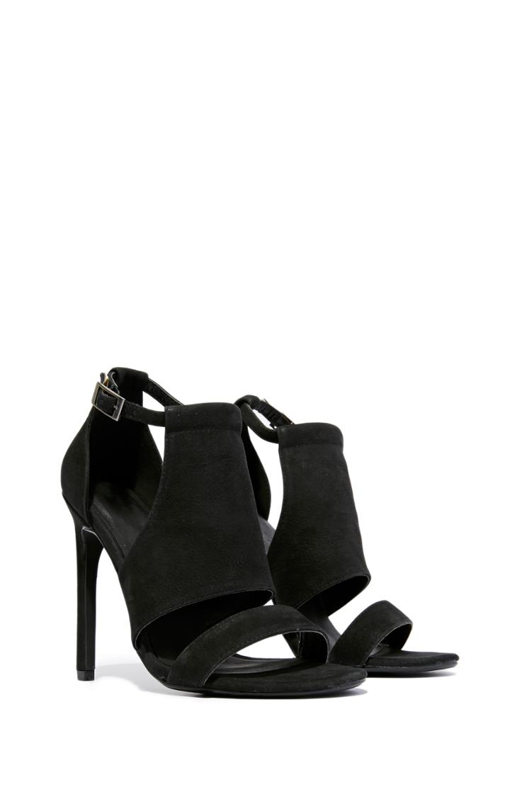 Dailylook Keepsake Bridges Heels In Black 6 - 9.5 At Dailylook