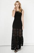 Dailylook Nightcap Cherokee Diamond Gown In Black 1 - 4 At Dailylook