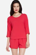 Dailylook Lovers + Friends Intuition Blouse In Pink Xs At Dailylook