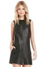 Dailylook Bb Dakota Marius Vegan Leather Dress In Black S At Dailylook