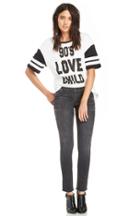 Dailylook Crop Fest Relaxed Jeans In Black 24 - 31 At Dailylook