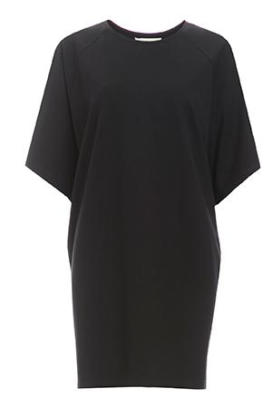 Dailylook Blq Basiq Sweatshirt Dress In Black Xs / S At Dailylook