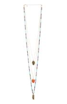 Dailylook Dailylook Tristan Evil Eye Necklace In Multi-colored At Dailylook
