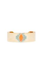 Dailylook Sandy Hyun Crystal Lucite Bracelet In Multi-colored At Dailylook