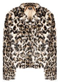 Dailylook Faux Fur Leopard Coat