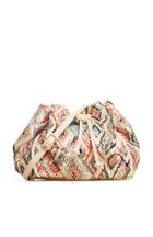 Dailylook Pretty Ships Bahia Drawstring Purse In Multi-colored At Dailylook