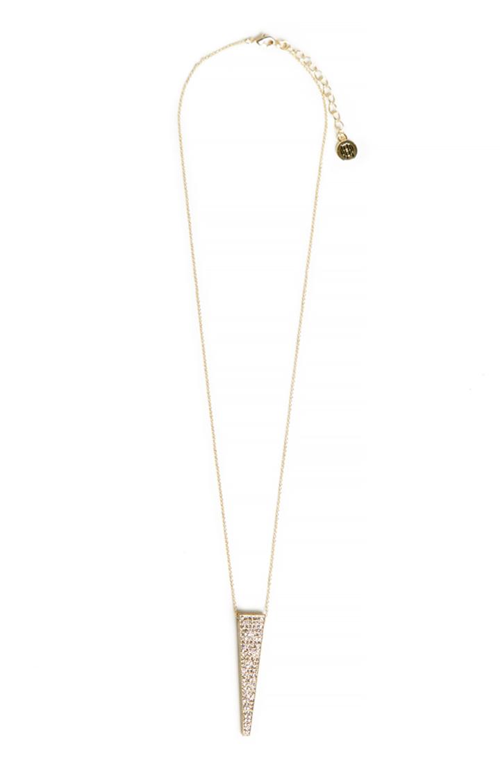Dailylook House Of Harlow 1960 Kinetic Pendant Necklace In Gold At Dailylook