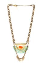 Dailylook Accentuality Tambulla Necklace In Turquoise At Dailylook