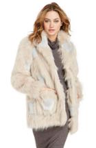 Dailylook True Decadence Faux Fur Coat In Beige Xs - L At Dailylook
