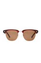 Dailylook Sabre Vacation Sunglasses In Brown At Dailylook
