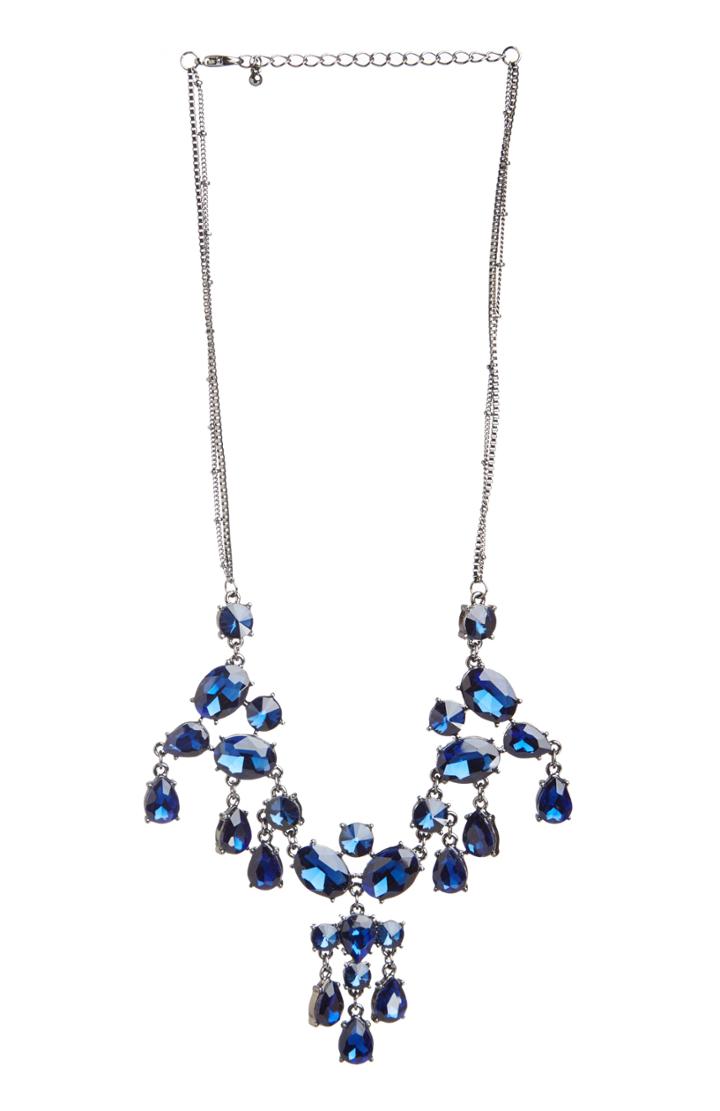 Dailylook Dailylook Rose Bukater Ocean Necklace In Blue At Dailylook
