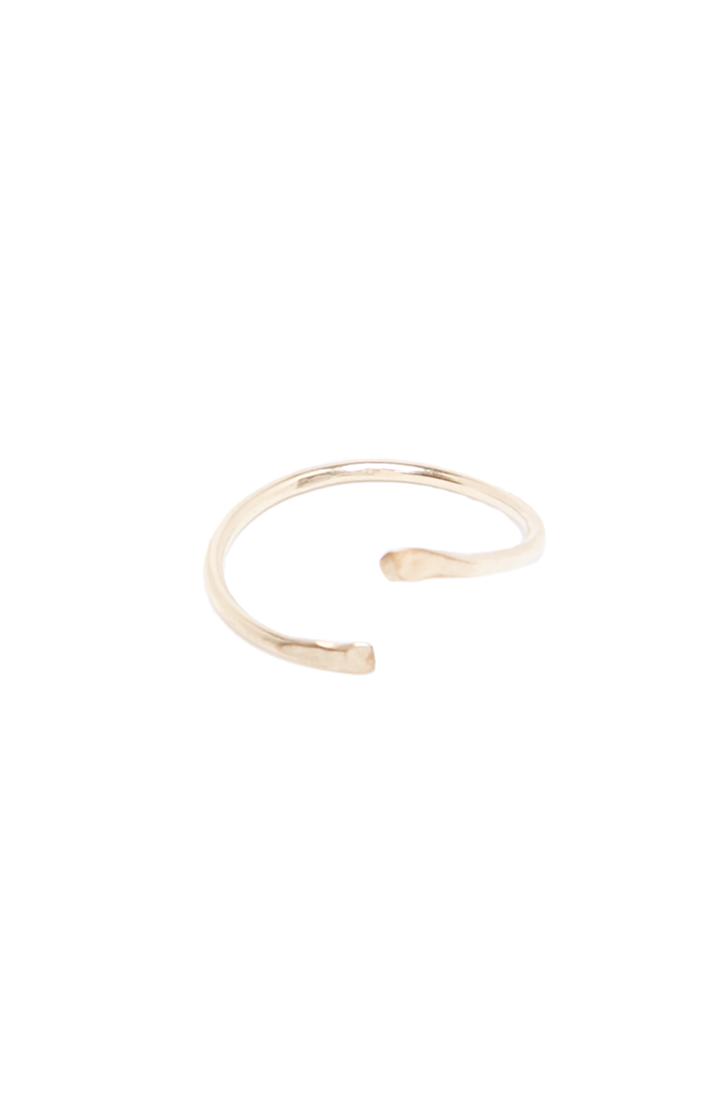 Dailylook Five And Two Veda Ring In Gold 3 At Dailylook