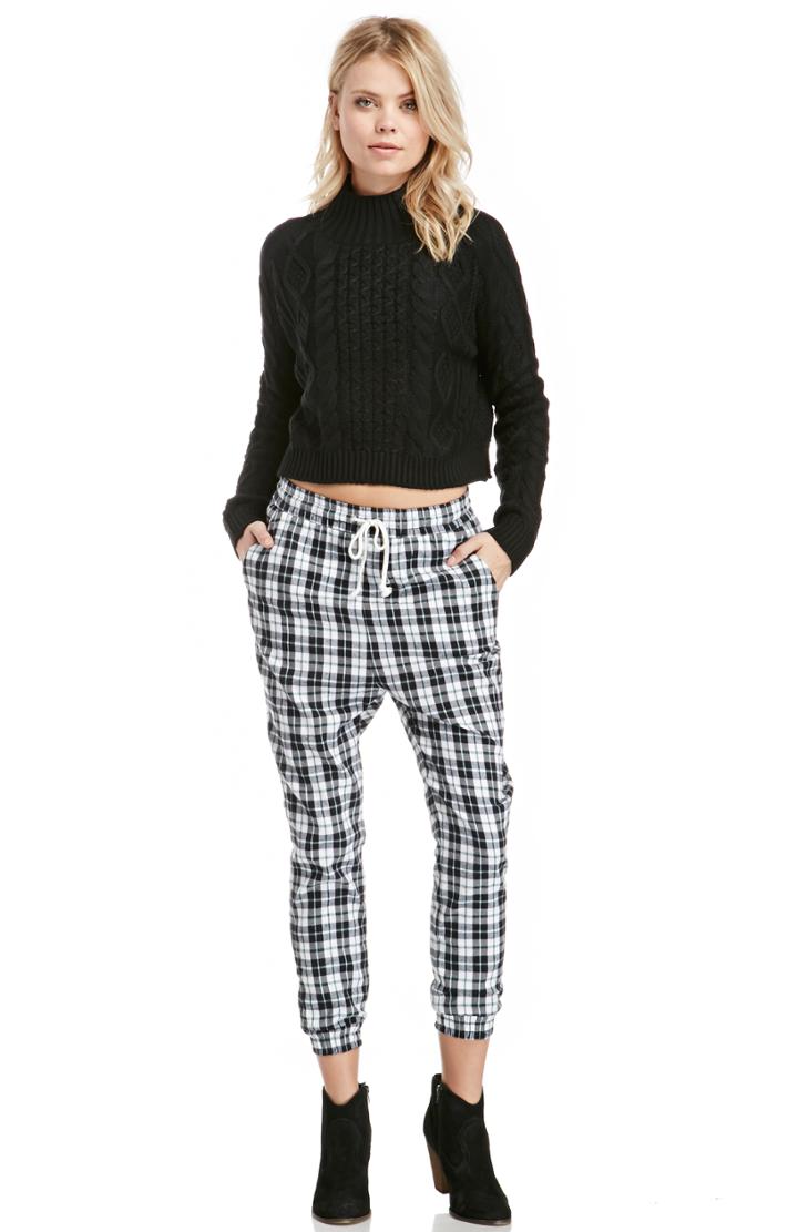 Dailylook The Fifth Label Ghost Tartan Pant In Multi-colored Xs At Dailylook