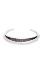 Dailylook Jenny Bird Crescent Moon Cuff Bracelet In Silver At Dailylook