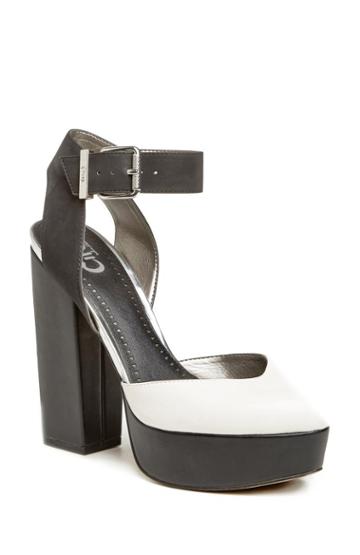 Dailylook Circus By Sam Edelman Nyla Heels In Black / White 6 - 10