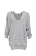 Dailylook Project Social T Bonfire Hoodie In Gray S - L At Dailylook