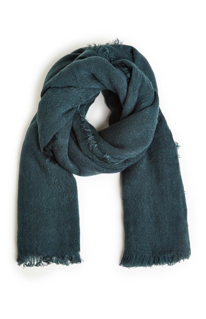 Dailylook Autumn In November Scarf In Dark Green At Dailylook