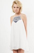 Dailylook Jack By Bb Dakota Bronwen Dress In White Xs - L At Dailylook