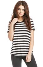 Dailylook The Fifth Label Maddening Striped T-shirt In Black  White Stripe M At Dailylook