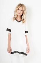 Dailylook The Fifth Label You  Me Dress In White/black Xs - S At Dailylook