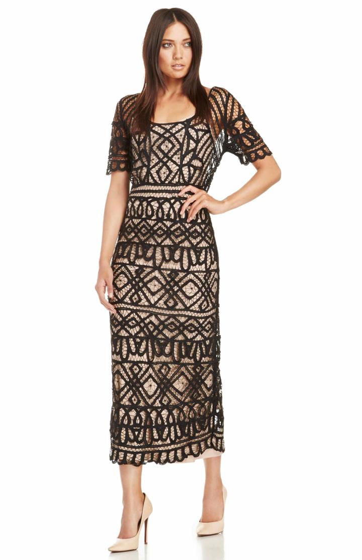 Dailylook Stone Cold Fox Denver Lace Dress In Black One Size At Dailylook
