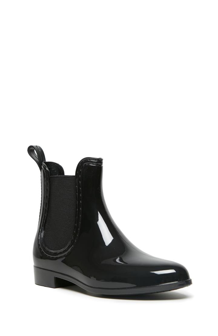 Dailylook Steve Madden Cloudy Rainboots In Black 6 - 9 At Dailylook