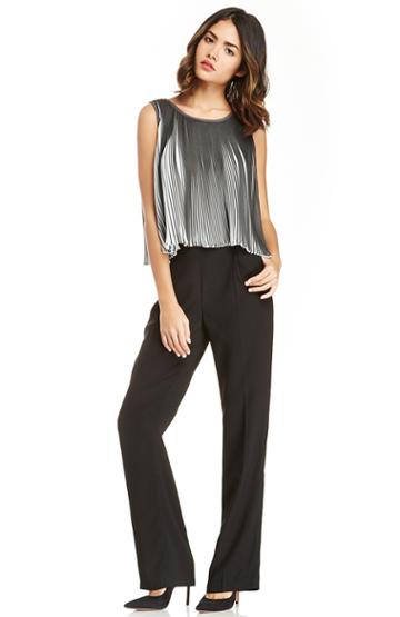 Dailylook High Waist Straight Leg Trousers In Black S At Dailylook
