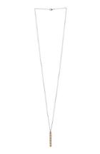 Dailylook Love Nail Tree Luminous Necklace In Gun Metal At Dailylook