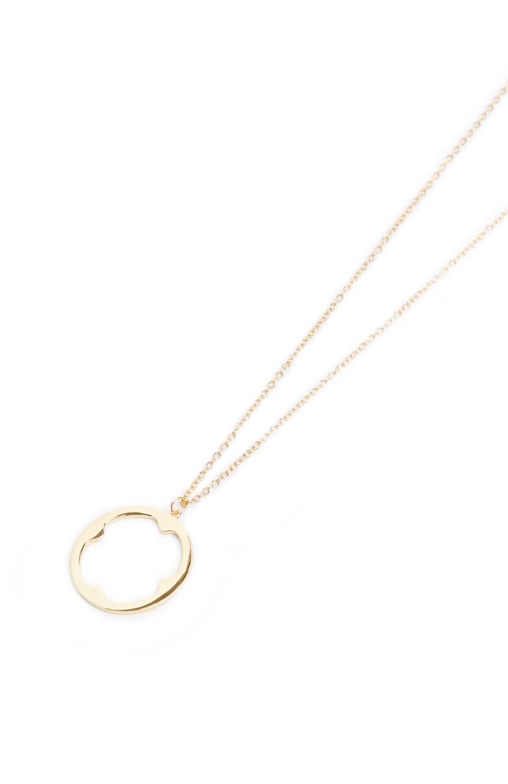 Dailylook Gorjana Zia Long Necklace In Gold At Dailylook