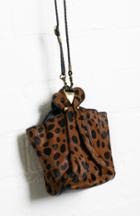 Dailylook Jesslyn Blake Leather Cow Pattern Bucket Bag In Tan At Dailylook
