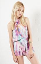 Dailylook Somedays Lovin Memphis Rainbow Crop Halter In Multi-colored Xs - L At Dailylook