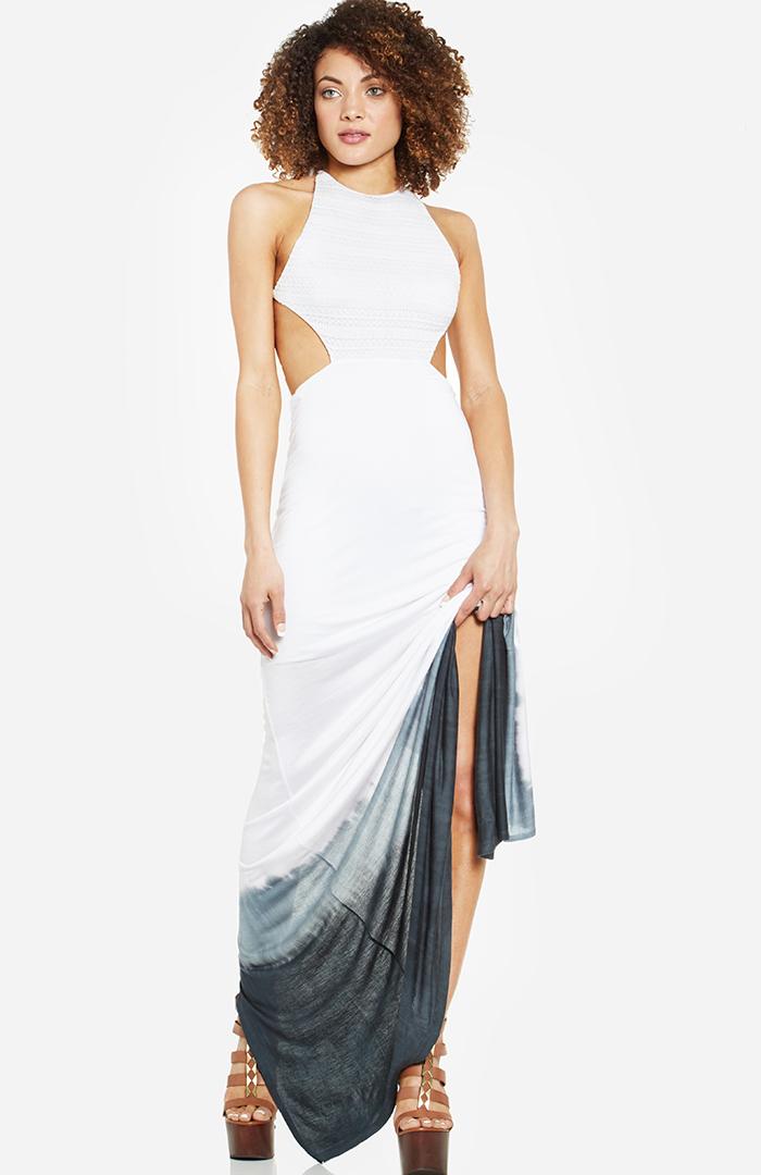 Dailylook Woodleigh Sydney Maxi Dress In Charcoal M At Dailylook