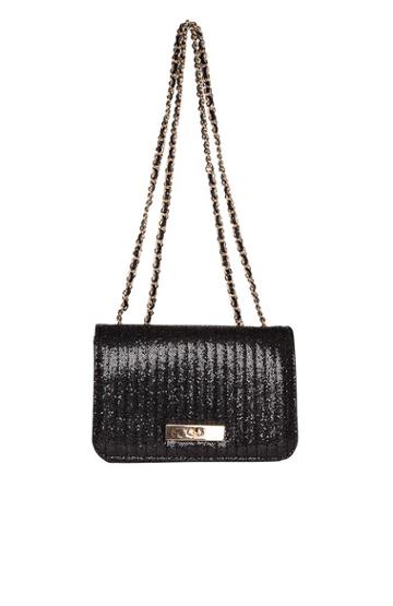 Dailylook Imoshion Sparkling Quilted Purse In Black