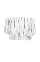 Dailylook Faithfull The Brand Vacay Top In White/black Xs - L At Dailylook