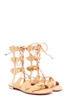 Dailylook Schultz Erlina Gladiator Sandal In Tan 6 - 10 At Dailylook