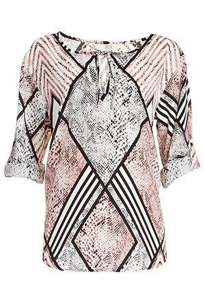 Dailylook Jack By Bb Dakota Cubbon Top In Multi-colored S At Dailylook