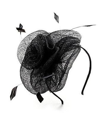 Kate Landry Rose Feather Fascinator