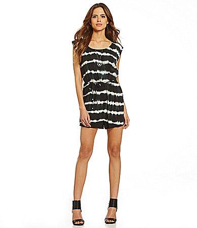 Gianni Bini Brooke Tie-dye Romper