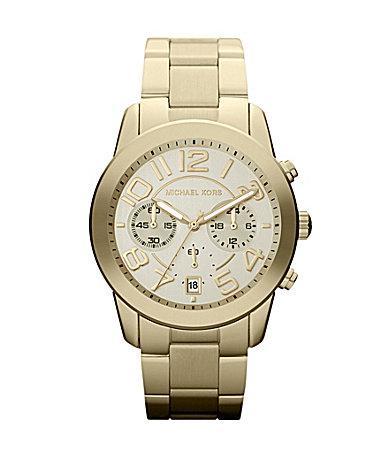 Michael Kors Mercer Gold Watch