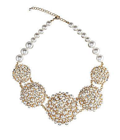 Anna & Ava Charlotte Pearl Statement Necklace